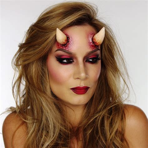 devil makeup scary